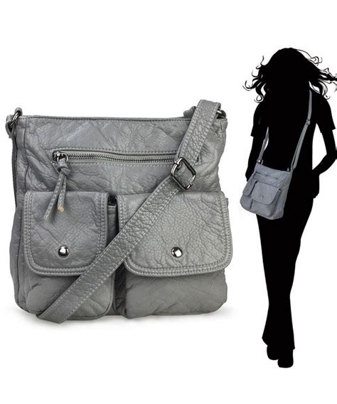 Women's Grey Crossbody Bags 